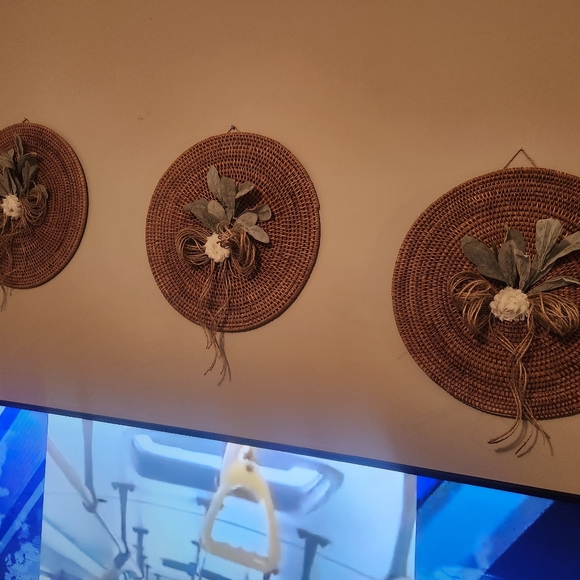 BOHO Set of 3 Plates Wall Decor - Picture 3 of 3